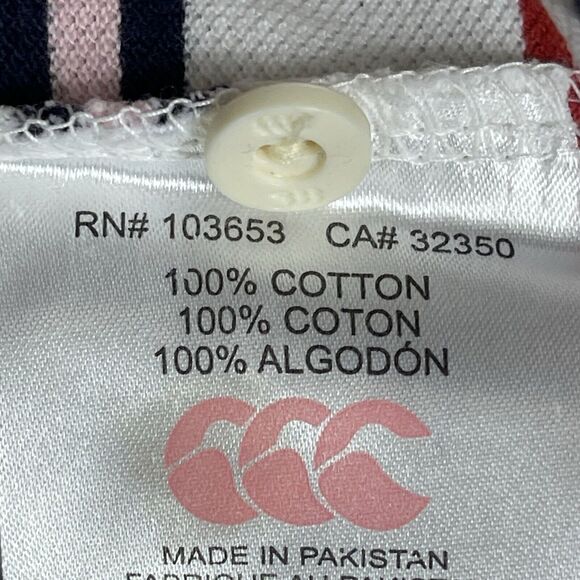 Canterbury Polo Shirt Adult XXL Played in Heaven Rugby Short Sleeve Logo Men - Picture 10 of 13